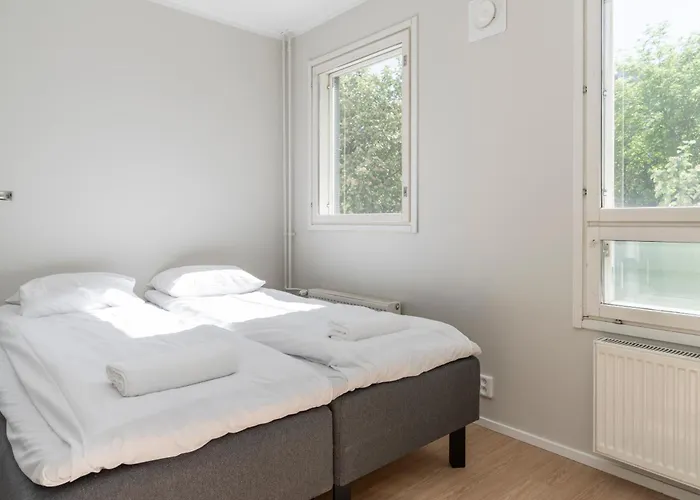 Apartmán Renovated 3 Bedroom Family With Sauna And Parking Helsinky